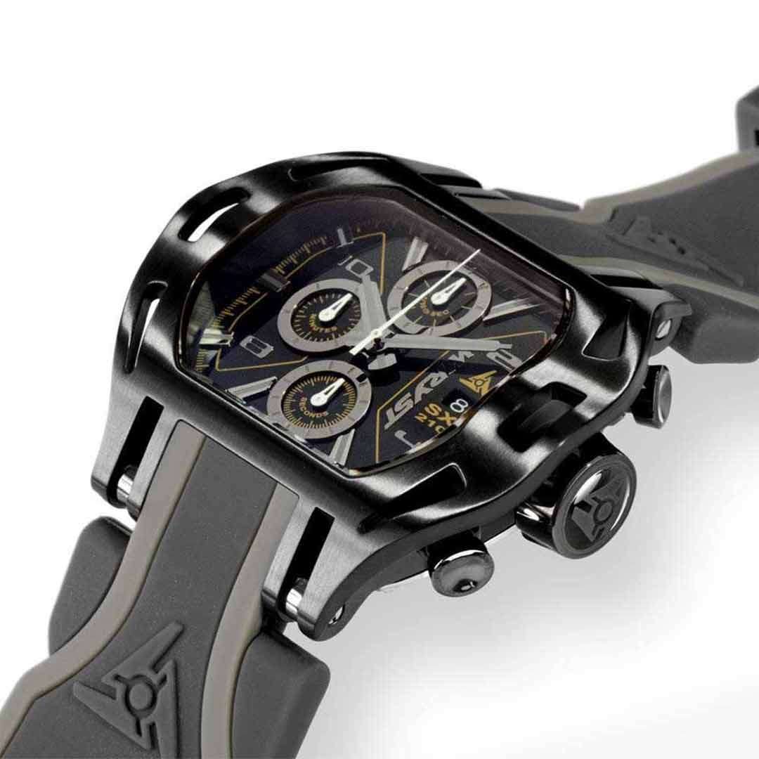 Wryst Black Luxury Watch Chronograph