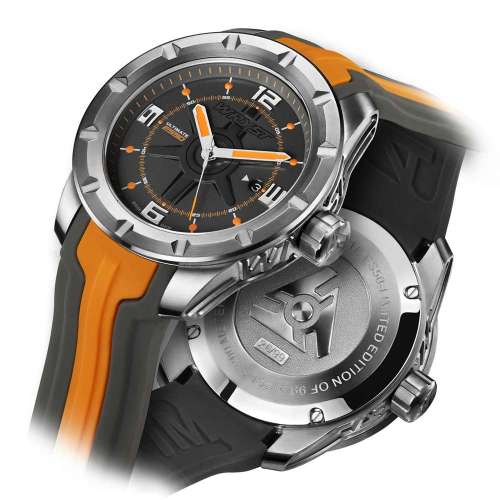 Herren Orange Uhr Wryst ES50