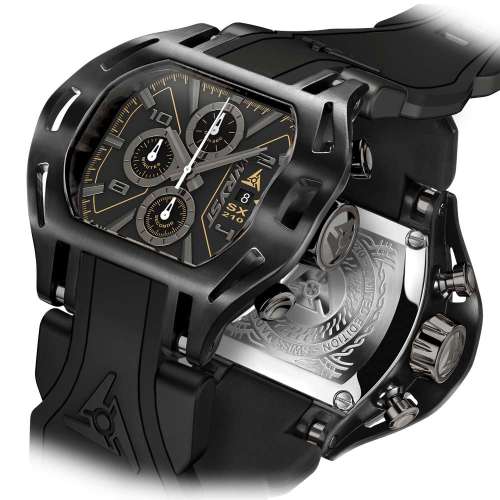 Black Chronograph Watch Wryst SX210 All Black