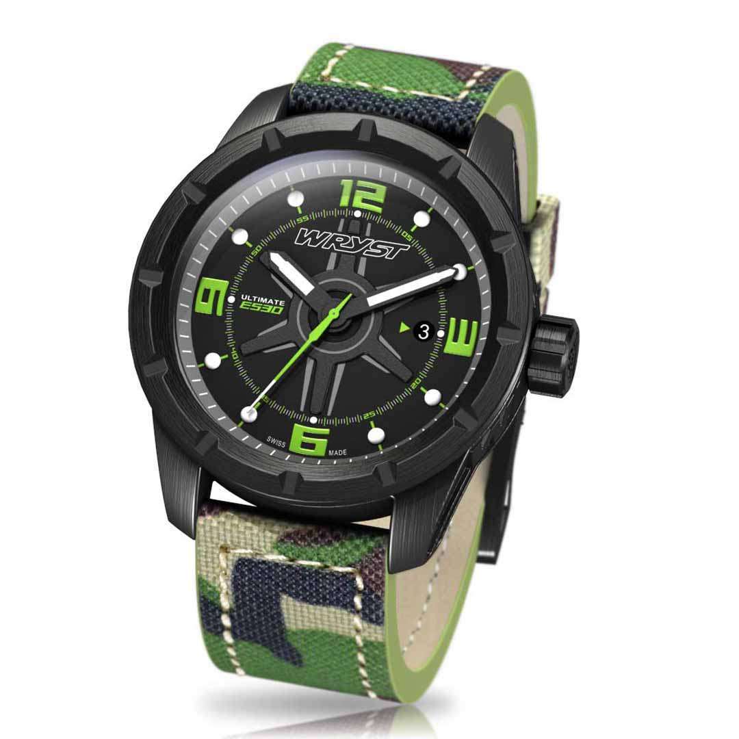 Montre Armée Suisse Militaire Camouflage