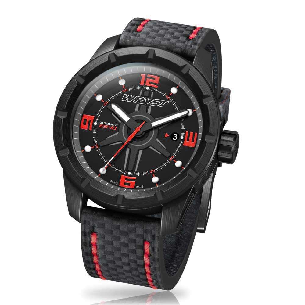 Black Watch Bracelet Carbon Fiber
