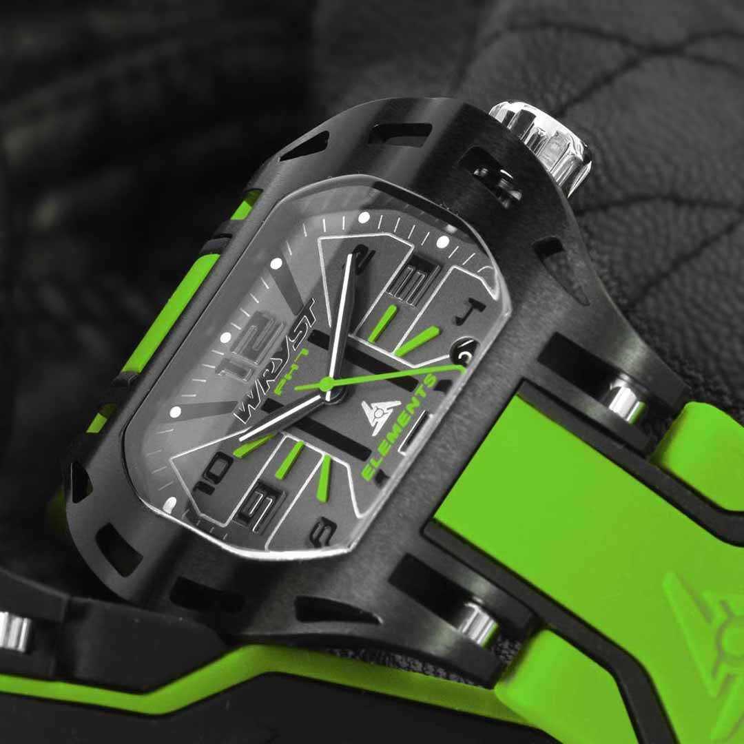 Reloj deportivo verde Wryst PH3