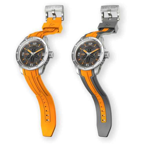 Herren Orange Uhr Wryst ES50