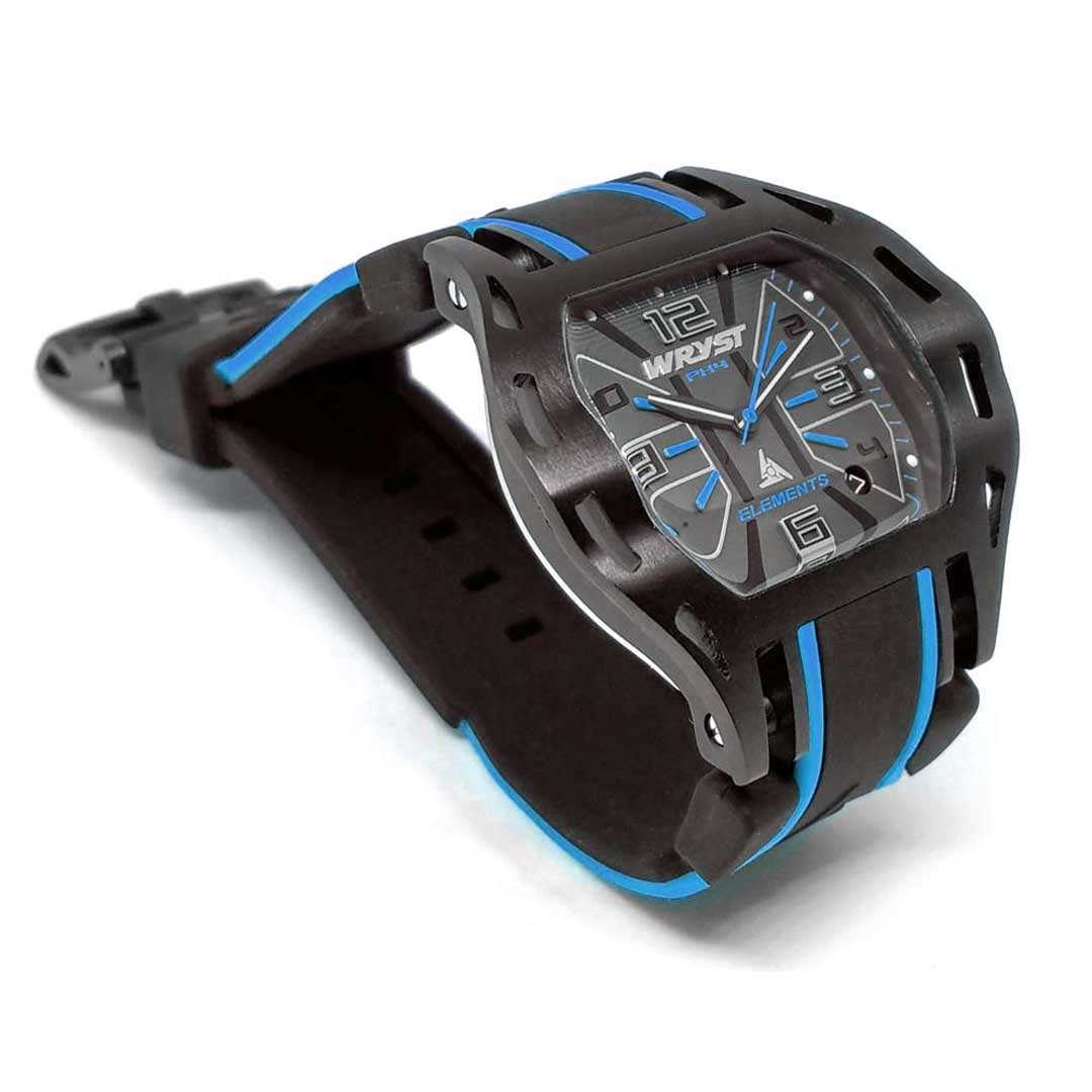 Reloj de buceo negro azul 100 metros