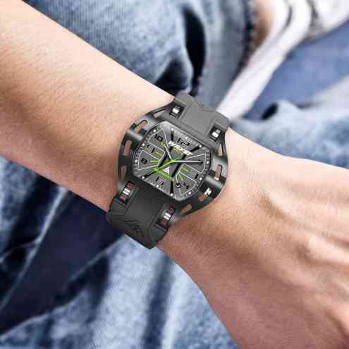 Outdoor Watches in Black & Green