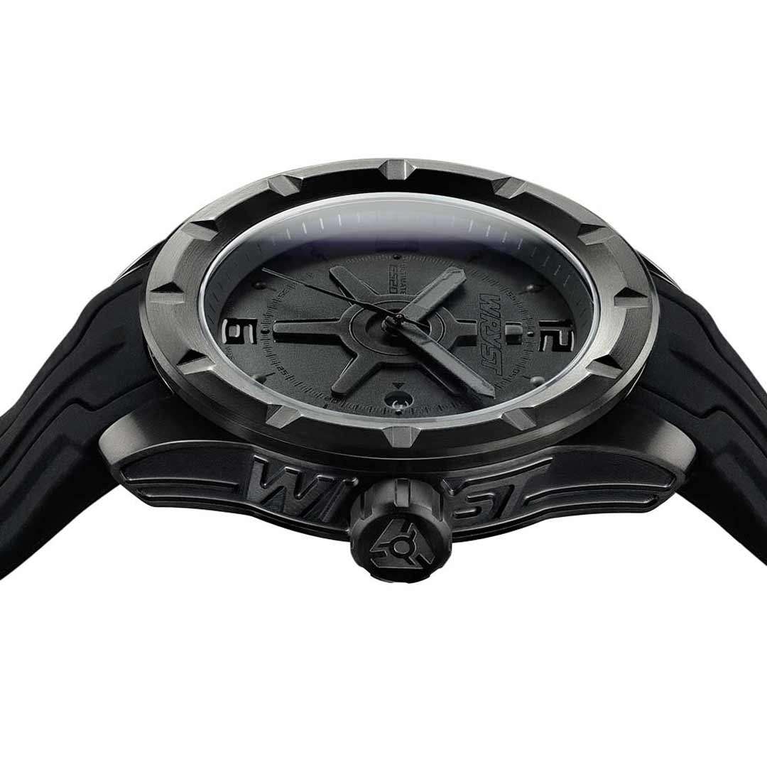 Revêtement PVD et DLC noir pour montres