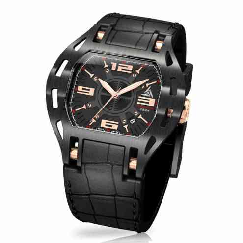 Montre Wryst 2824 Skelette noire avec movement ETA 2824