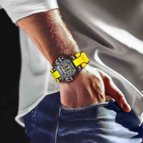 Montre Sport Jaune