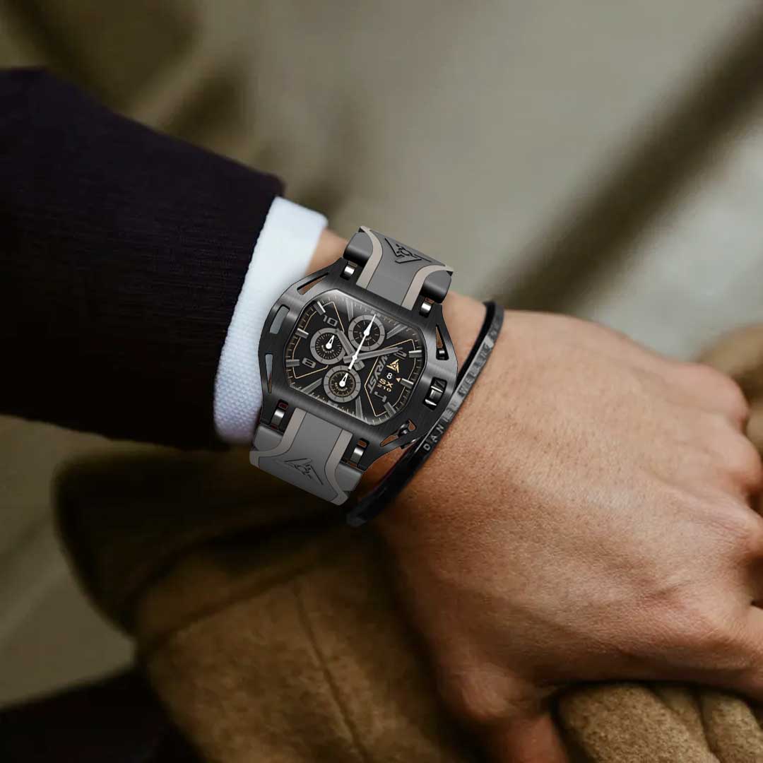 Watch with Swiss Chronograph Movement