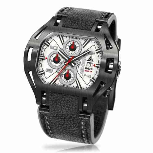 Reloj de Carreras Negro Wryst