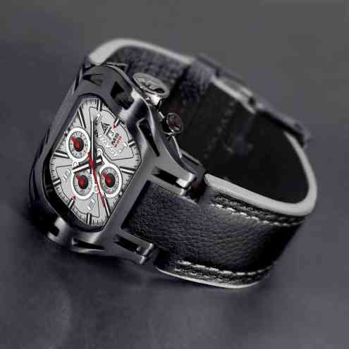 Reloj de Carreras Negro