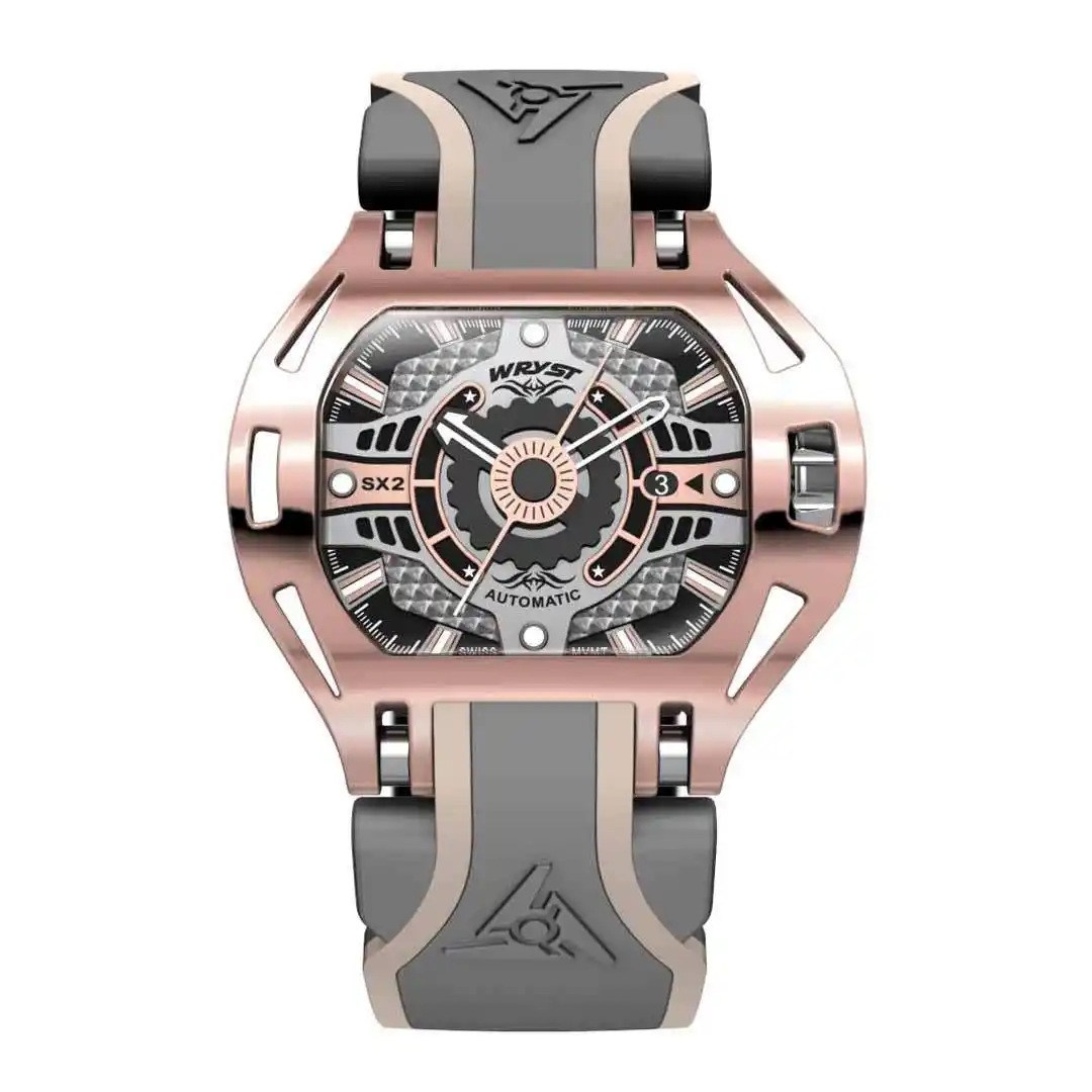 Wryst Luxus Gold Uhr für Herren SX2