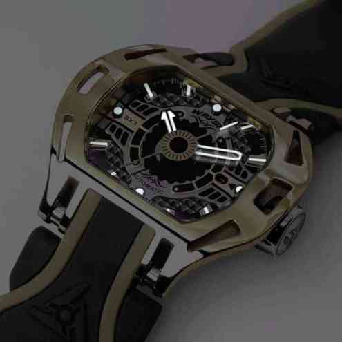 Cadran de montre en or Luminova