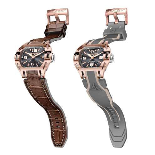 Montre de luxe haut de gamme pour homme avec deux bracelets
