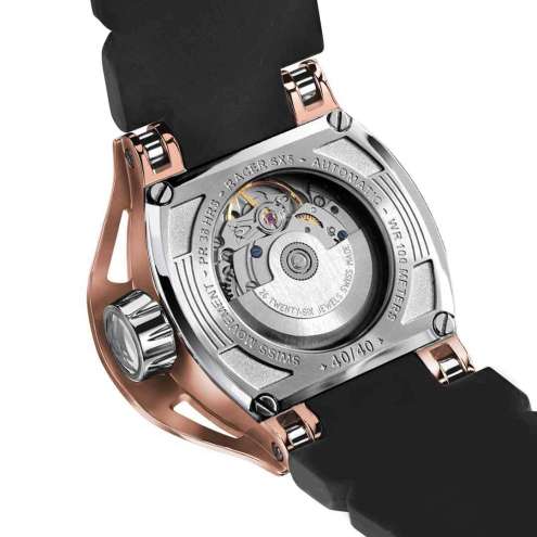 Montre automatique fond transparent SX5
