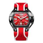 Red Automatic Men Watch Wryst