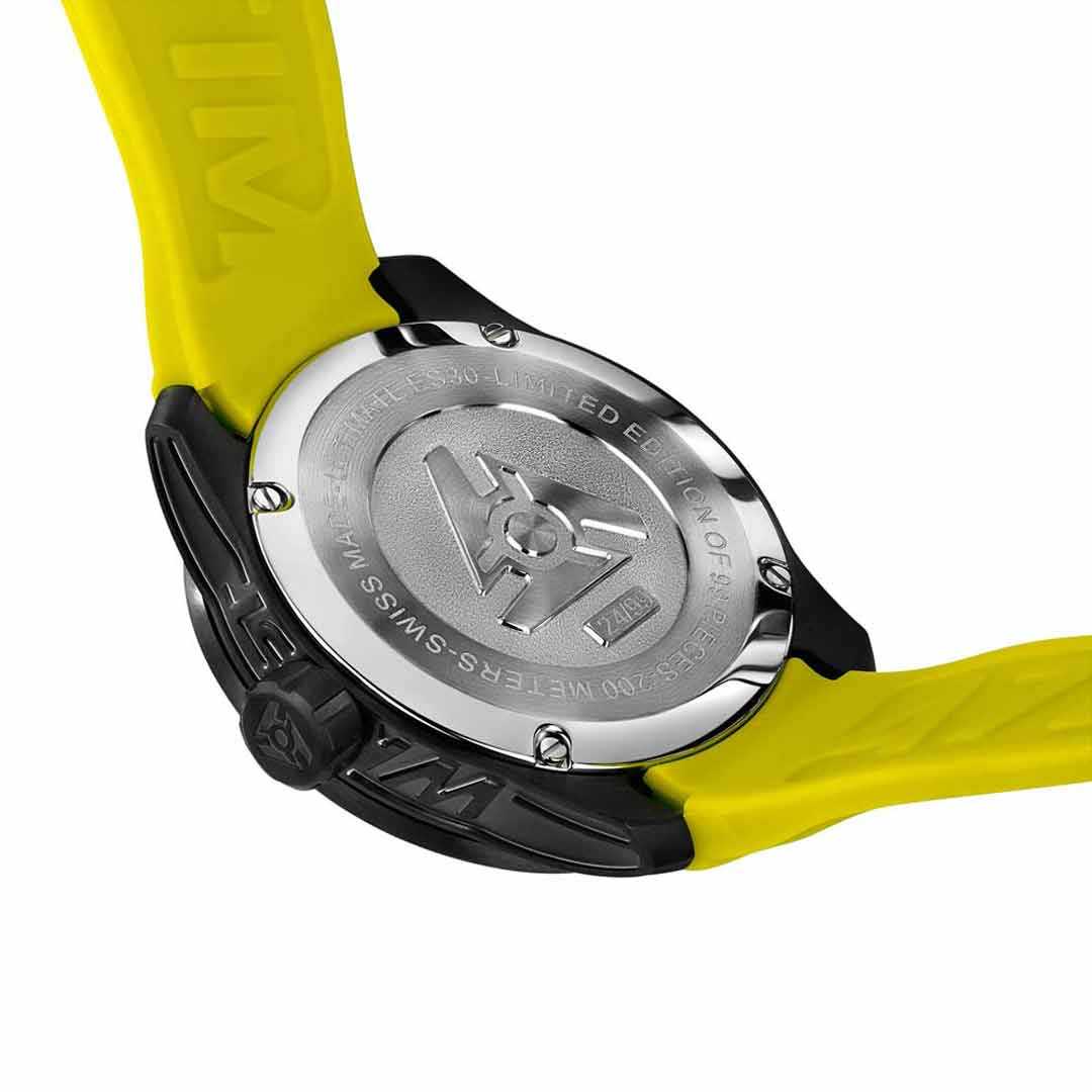 Reloj Negro y Amarillo Reloj Negro y Amarillo