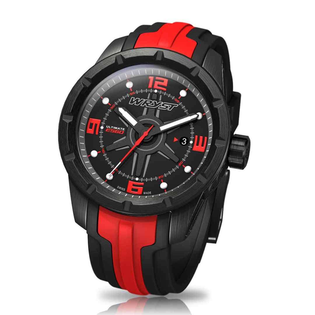 Montre Suisse Bracelet Acier Noir