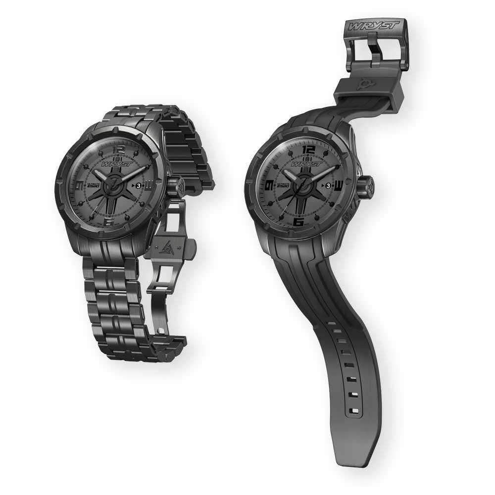 Black DLC Steel Watch