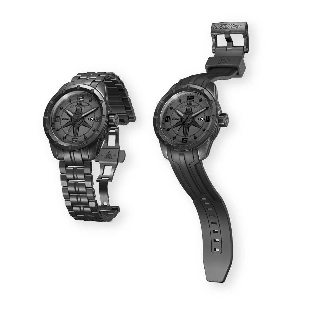 Black DLC Steel Watch Black DLC Steel Watch