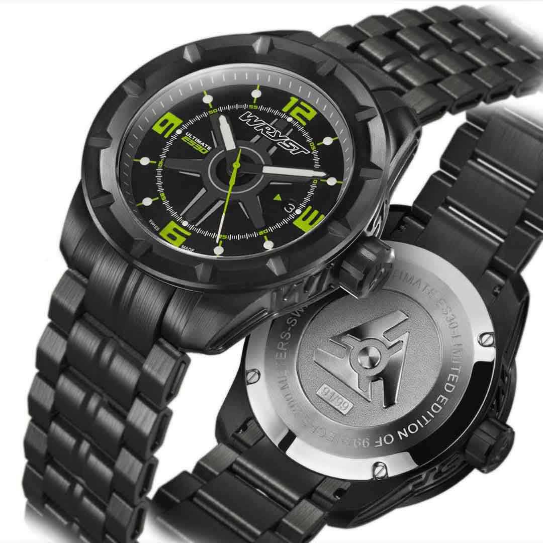Schwarz Sportuhr Wryst ES30
