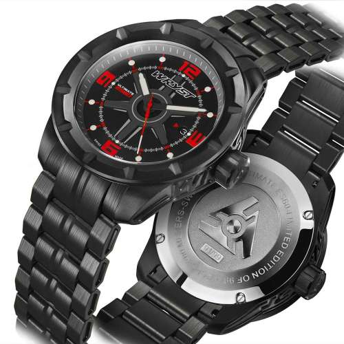 Schwarze Schweizer Uhr Wryst ES60