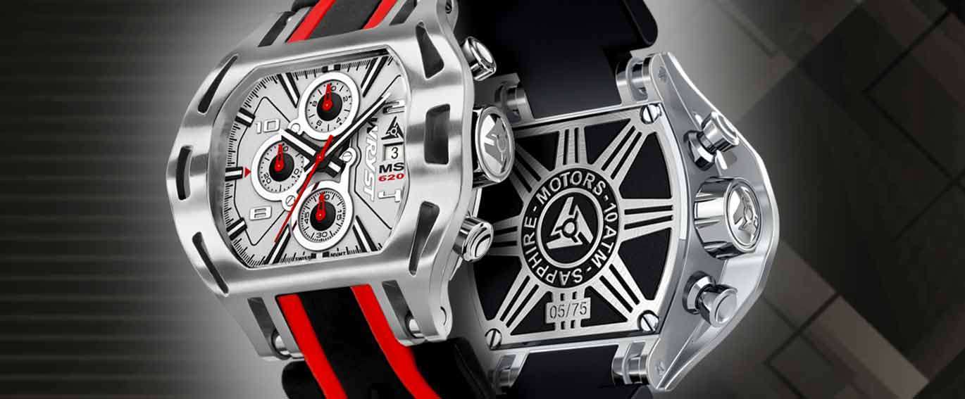 Montres de course pour hommes Motors