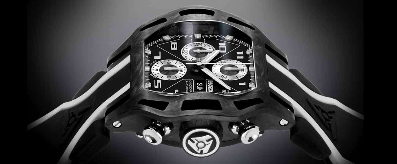 Carbon Fiber Automatic Chronograph Watch Paragon