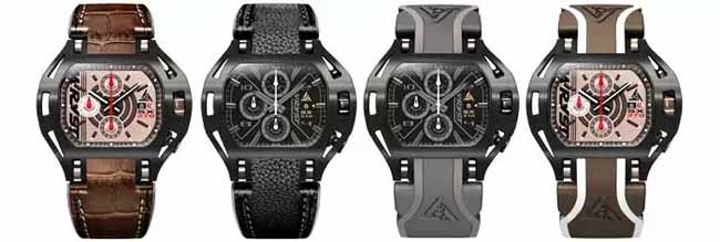 Chronographen Schweizer Quarzuhren Wryst Force