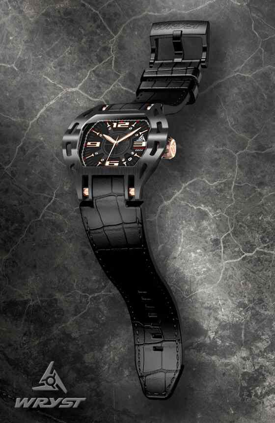 automatic luxury black motorsport swiss watch