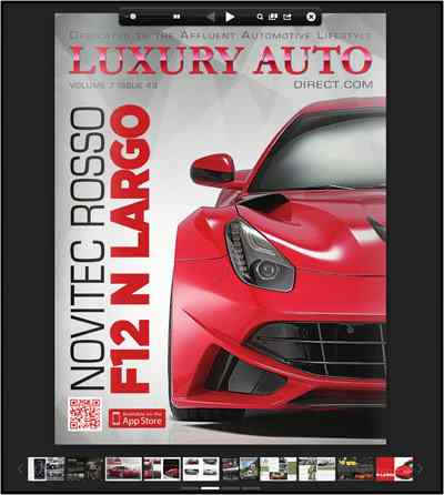 Article éditorial sur WRYST dans le magazine Luxury Auto Direct