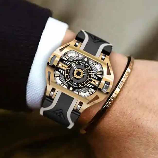Relojes mecánicos para hombre Wryst Racer SX3