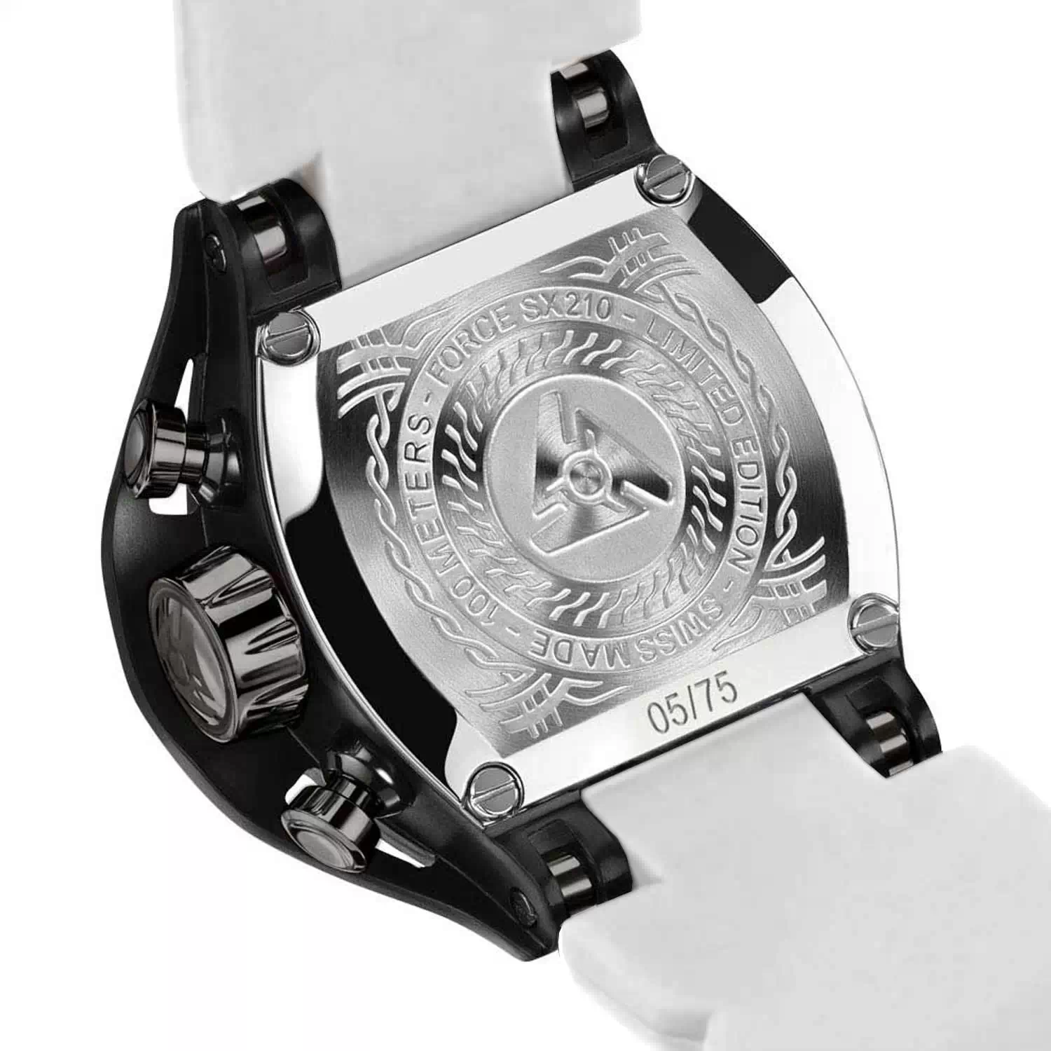 Montre àvec un bracelet blanc Wryst