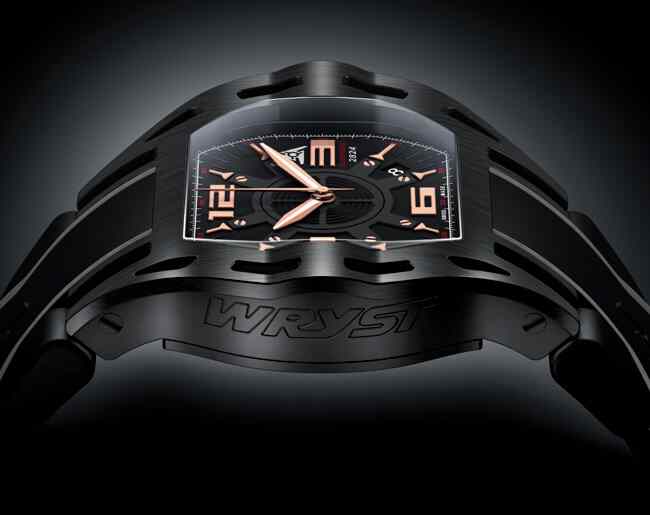 black luxury sport watch