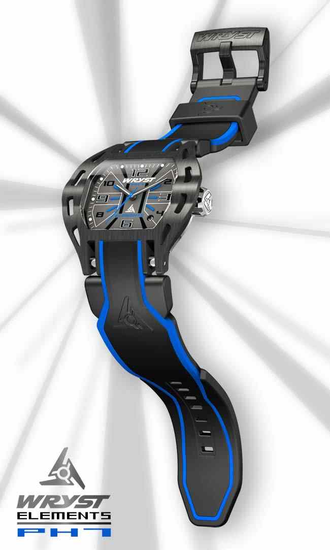 Wryst Elements PH7 montre classe bleue