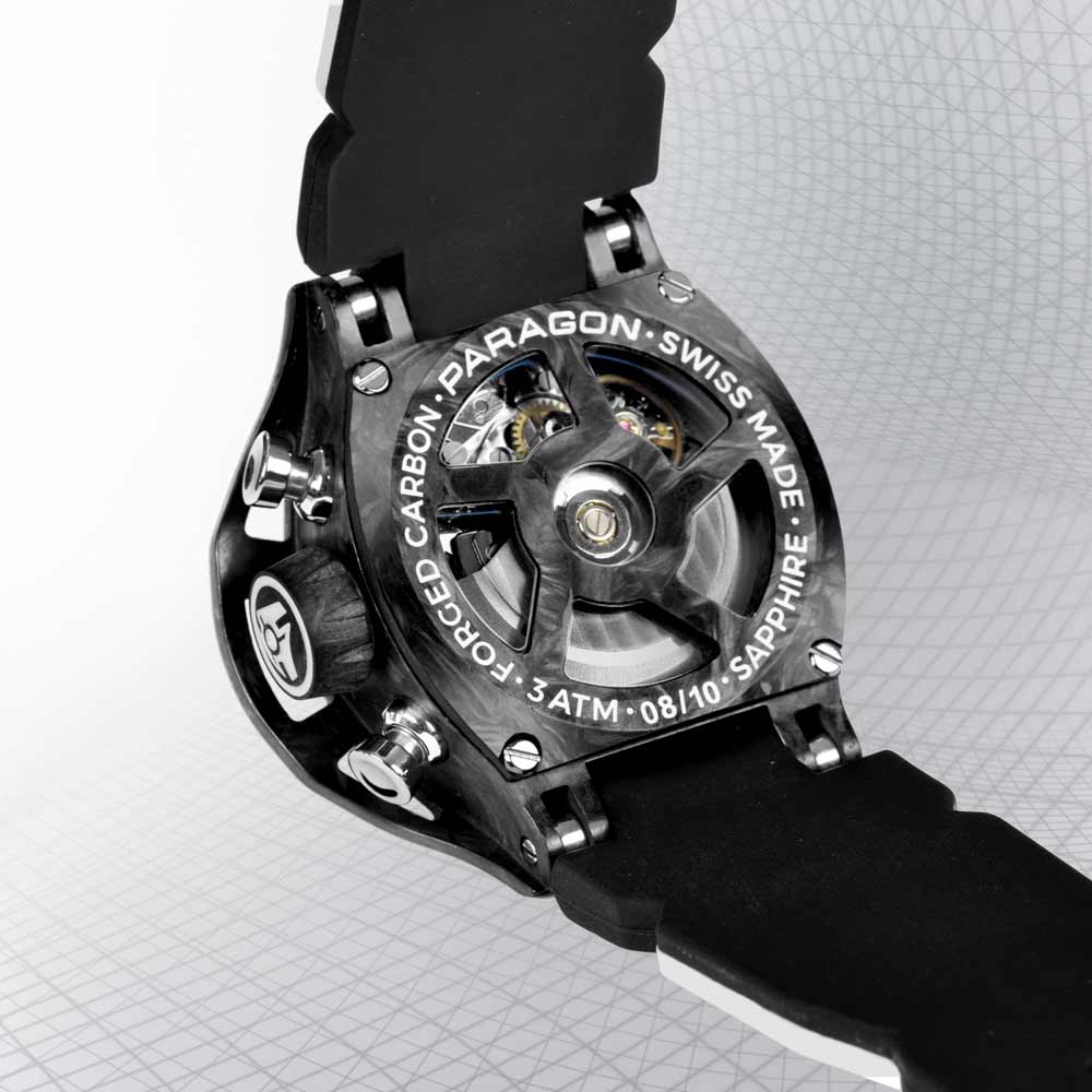 Forged Carbon Watch Wryst Paragon