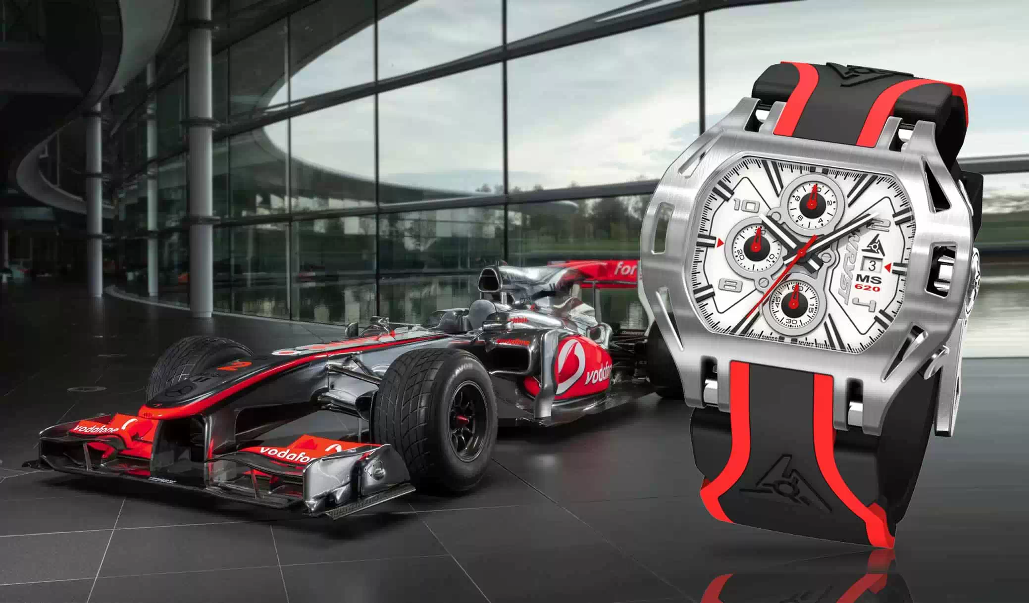 Formel-1-Uhr Motors MS620