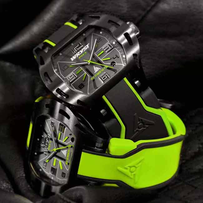 Wryst PH3 Green Sport Watch