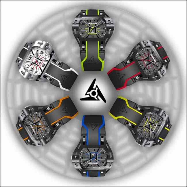 Reloj deportivo de diseño suizo Wryst Elements