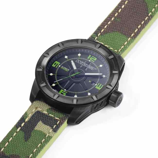 Black mens camo watches