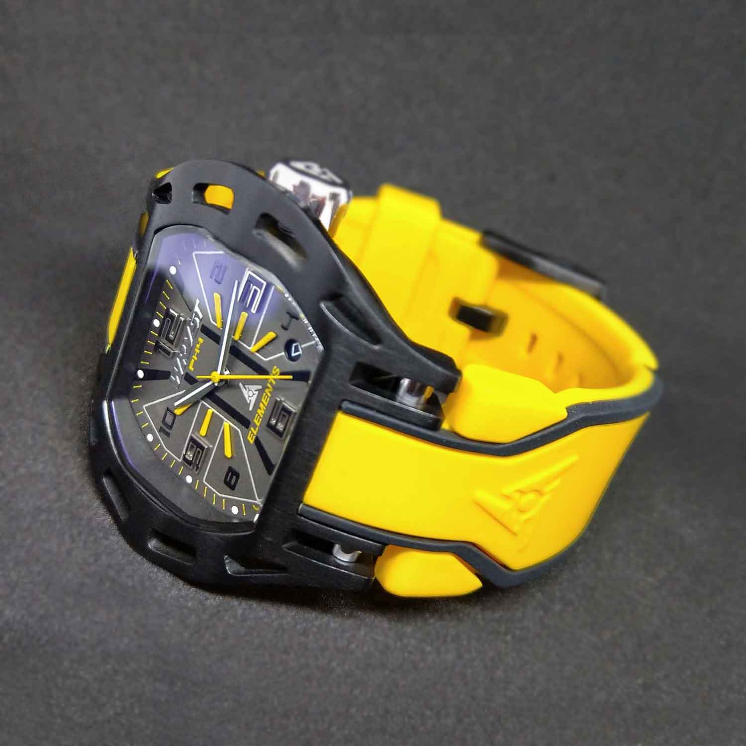 Montre sport jaune Wryst