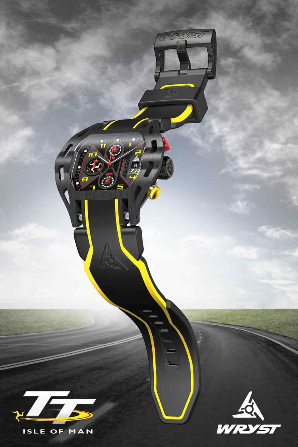Wryst watch for racing and motorsports