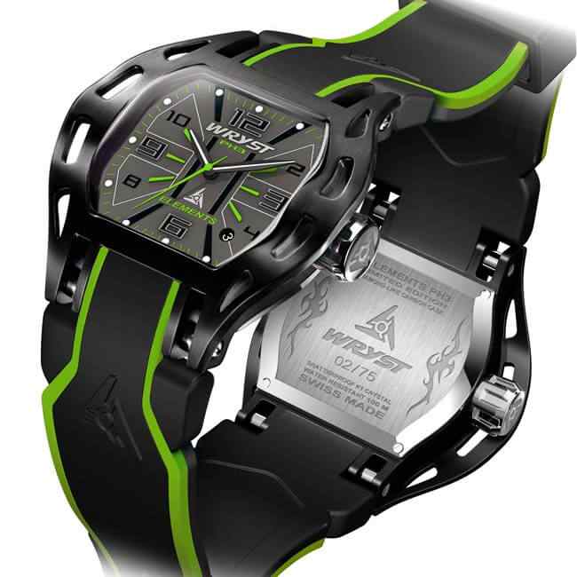 Montre Wryst Elements en cristal de saphir