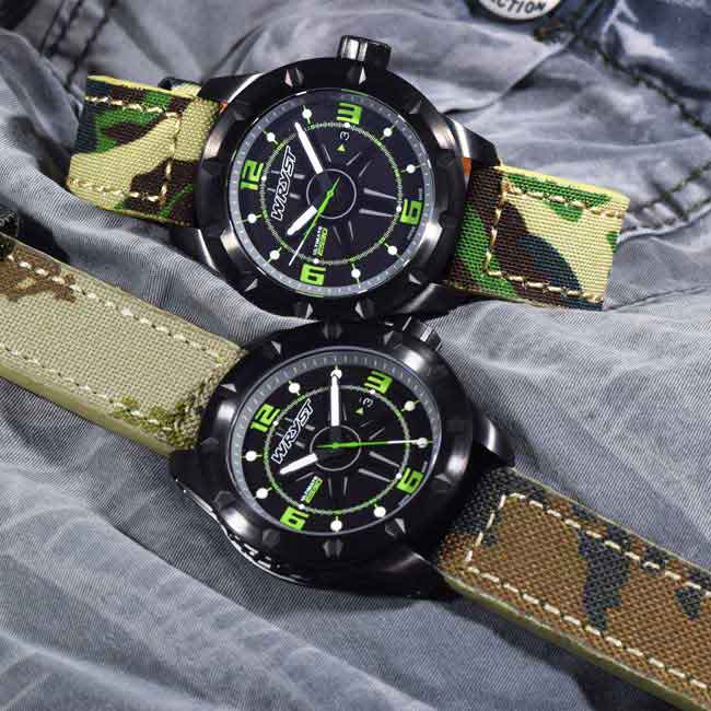 Militärische Tarnung Uhr