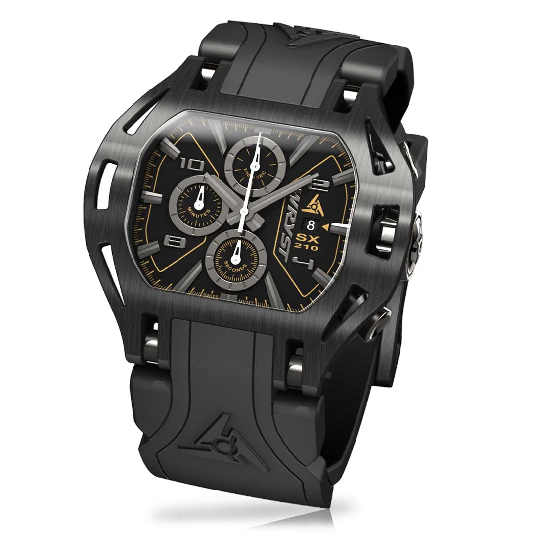 Black-on-black Watch Force SX210 for Men