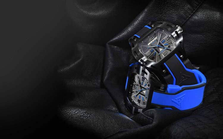 Wallpaper Blue Wristwatch