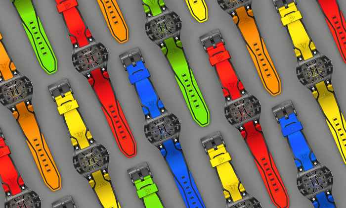 Colorful Swiss watch bands Wryst