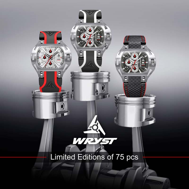 Relojes futuristas Wryst Motors