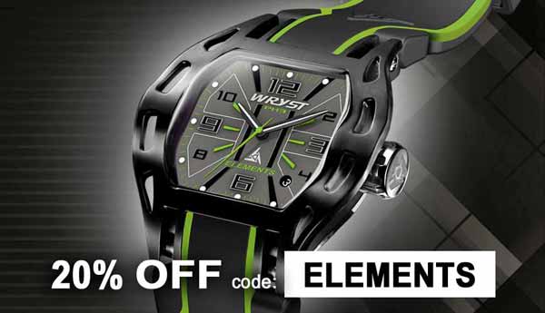 Relojes deportivos Viernes Negro Wryst