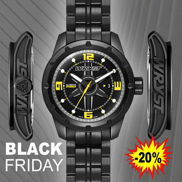 Black Friday ofrece relojes Wryst